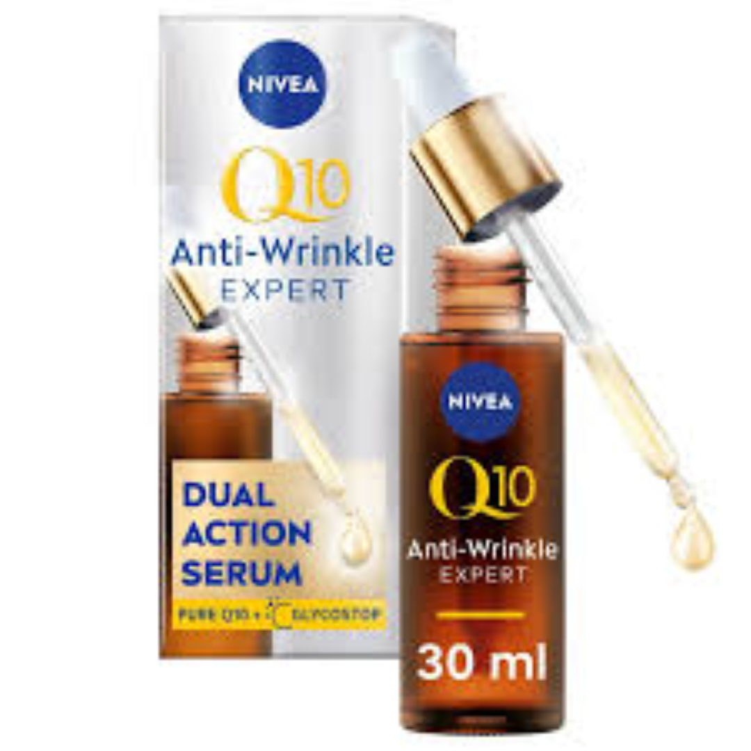 NIVEA FACE Q10 DUAL ACTION SERUM 30ML